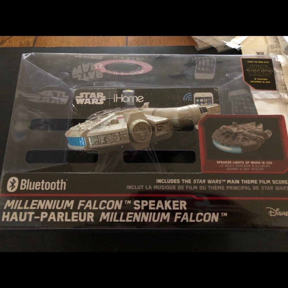 Star Wars Millennium Falcon Bluetooth Speaker NEW! - Picture 4 of 8